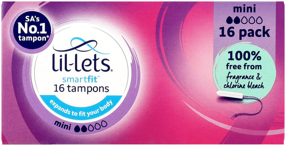 Lil-lets SmartFit Mini Tampons 16s