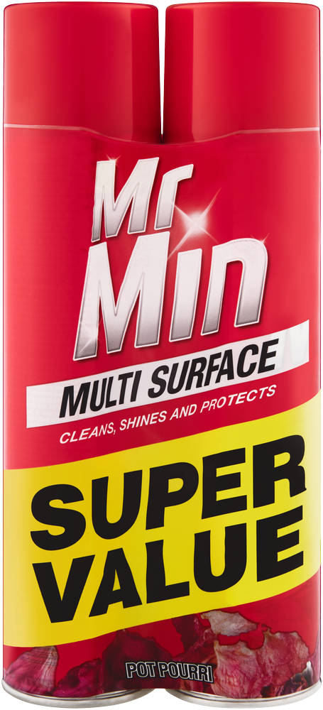 Mr. Min Pot Pourri Multi Surface Cleaner 2 x 300ml