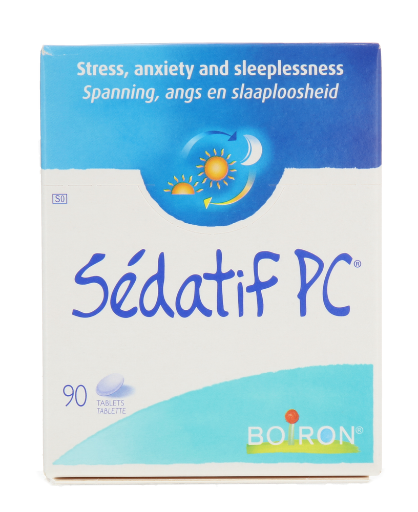 Boiron Sedatif PC Stress, Anxiety & Sleeplessness Tablets 90s