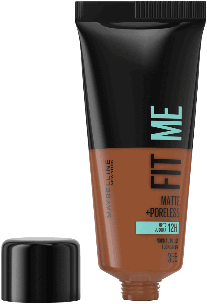 Maybelline Fit Me Pecan 12H Matte & Poreless Liquid Foundation 30ml