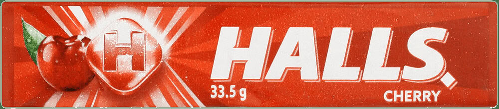 Halls Cherry Lozenges 10s
