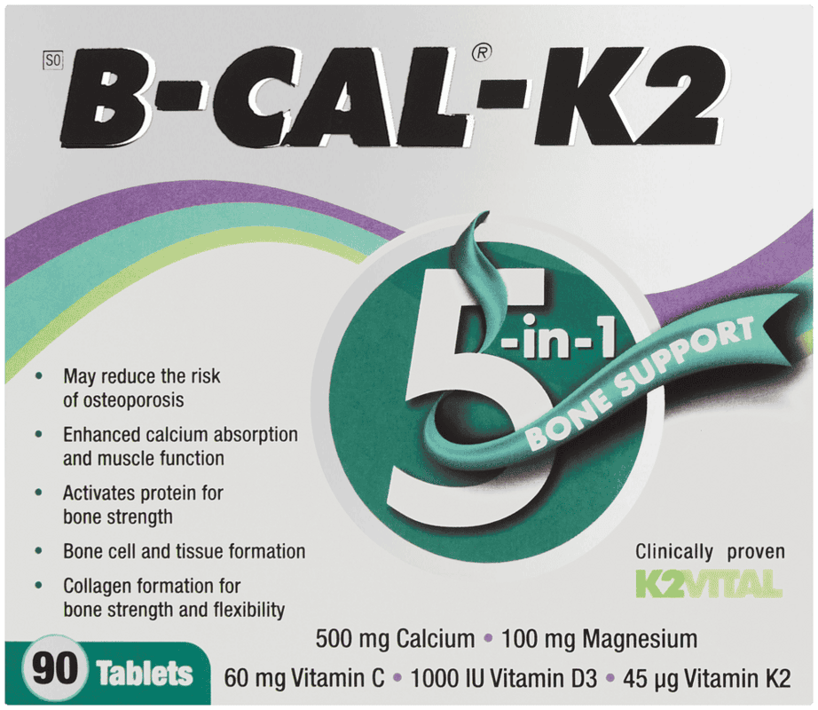B-cal K2 Supplement Tablets 90pk