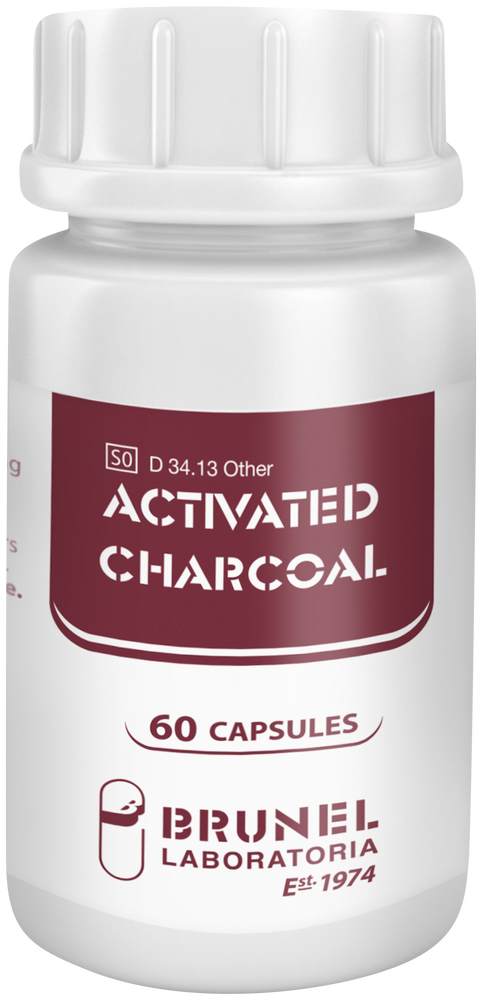 Brunel Laboratoria Activated Charcoal Capsules 60pk