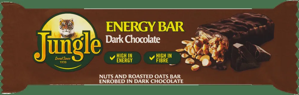 JUNGEL ENERGY DARK CHOCOLATE 48G