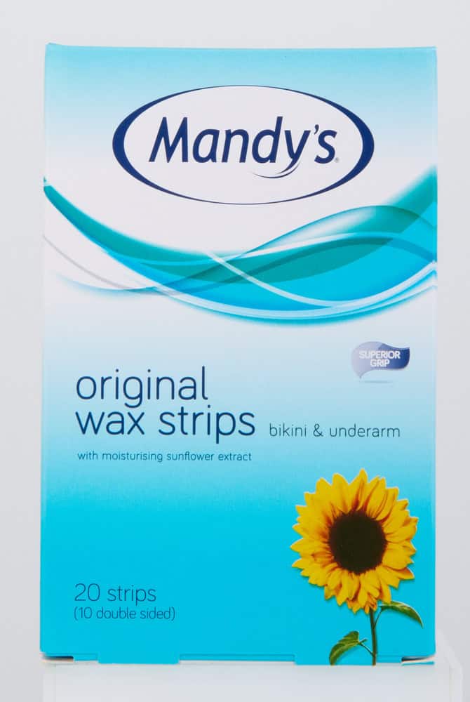 Mandy's Bikini & Underarm Original Wax Strips 20pk