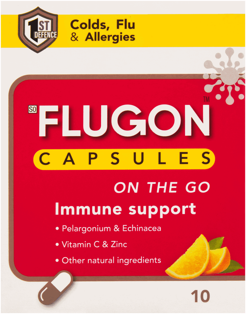 FLUGON CAPS 10'S