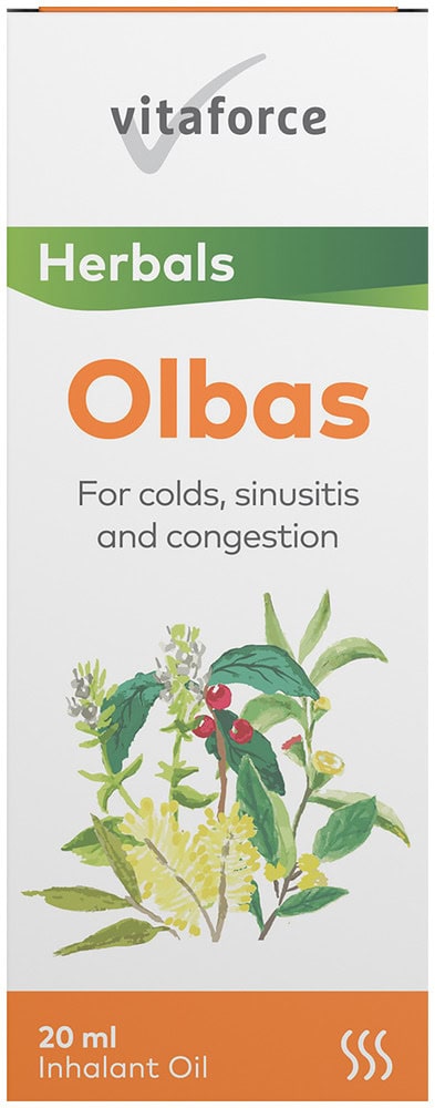 Vitaforce Herbals Olbas Inhalant Oil 20ml