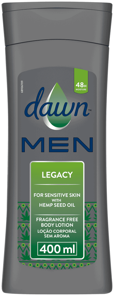 Dawn MEN Men Legacy Fragrance Free Body Lotion 400ml