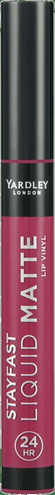 Yardley Stayfast 24HR Liquid Matte Lip Vinyl 8ml