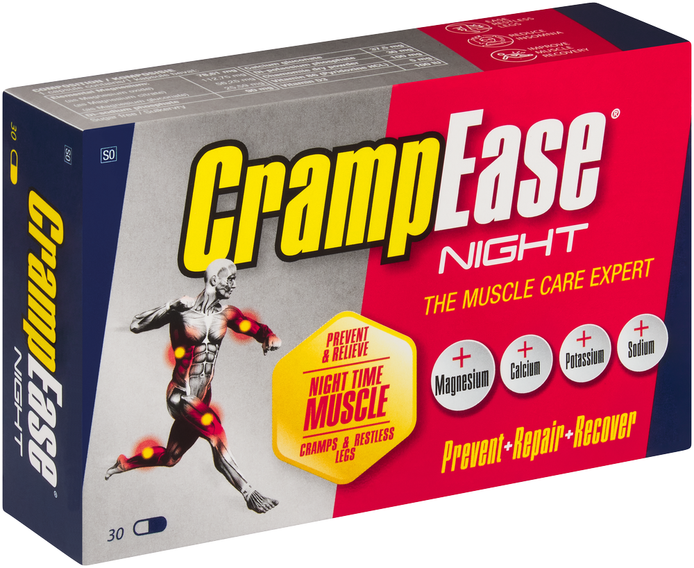 Crampease Night Muscle Relief Capsules 30pk