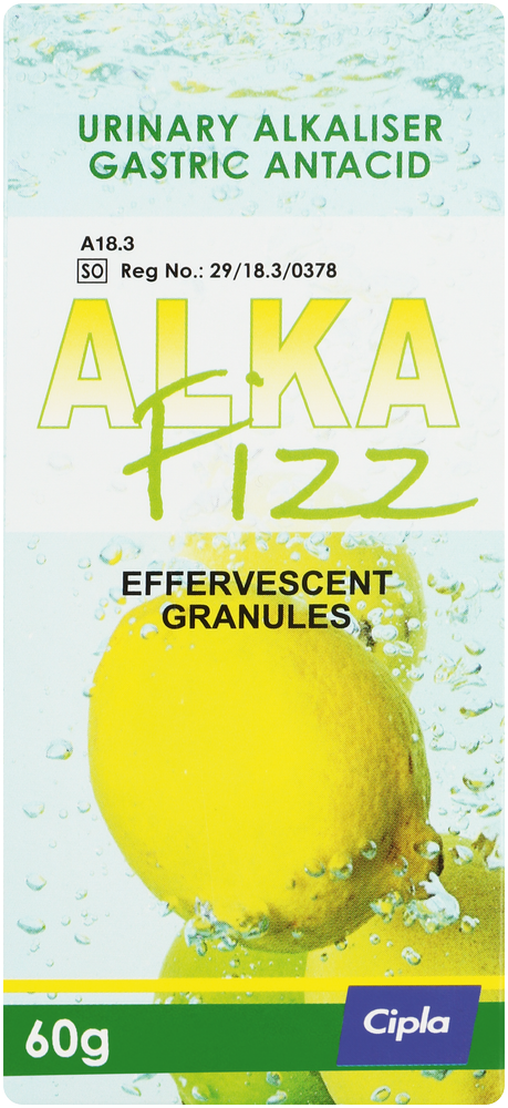 Cipla Alka Fizz Effervescent Granules Gastric Antacid 60g