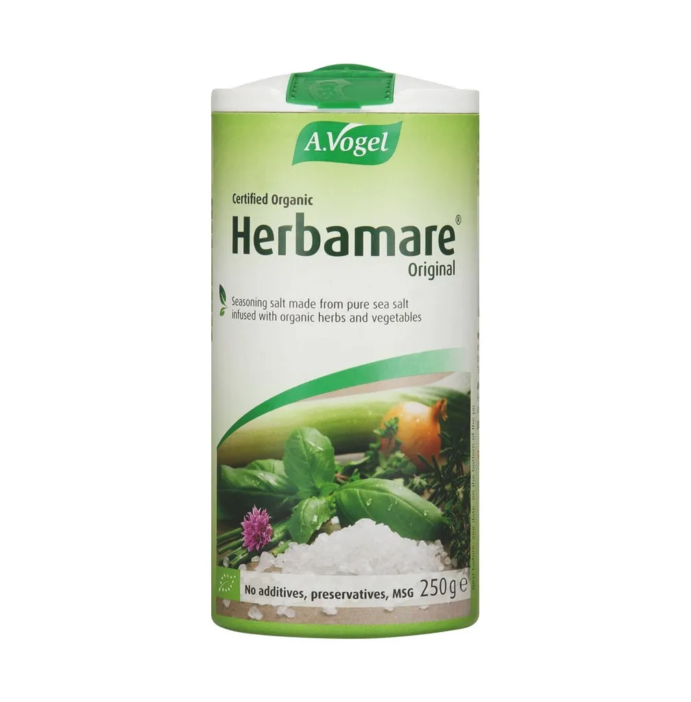 Front of A.Vogel Herbamare Original seasoning salt, 250 g shaker
