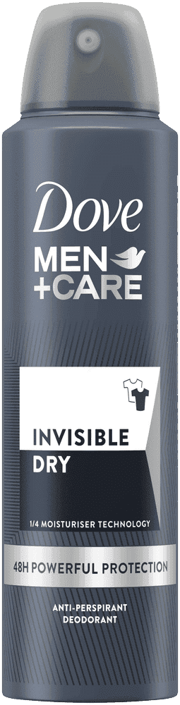 Dove Men+care Men+Care Invisible Dry Anti-Perspirant Deodorant Body Spray 150ml