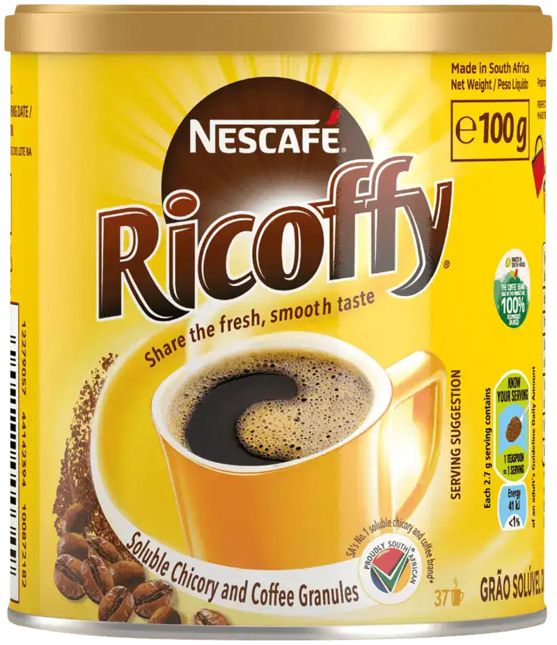 Nescafé RICOFFY Soluble Chicory & Coffee Granules 100g