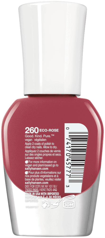 Sally Hansen Good. Kind. Pure. Eco Rose Nail Color 10ml 10ml