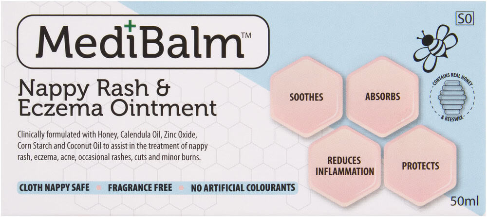 Medibalm Nappy Rash & Eczema Ointment 50ml