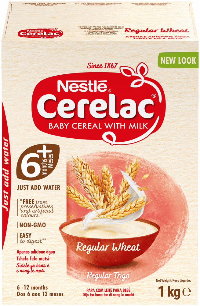 Nestlé Cerelac Regular Wheat Baby Cereal with Milk 1kg