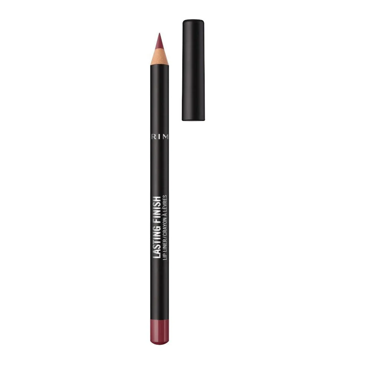 Rimmel London Lasting Finish Lip Liner in shade 880 Wine, 1.2 g, with cap off