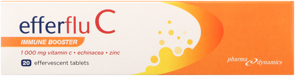 Efferflu C Immune Booster Effervescent Tablets 20pk