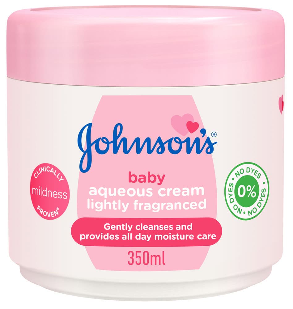 Johnson's Lightly Fragranced Baby Aqueous Cream 350ml
