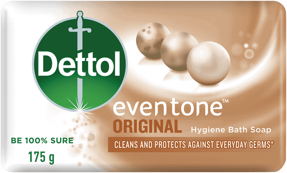 Dettol Eventone Original Hygiene Bath Soap Bar 175g
