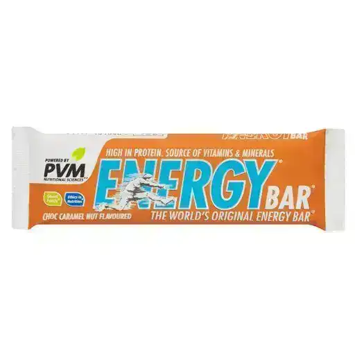 PVM ENERGY CHOC CARAMEL NUT 45G