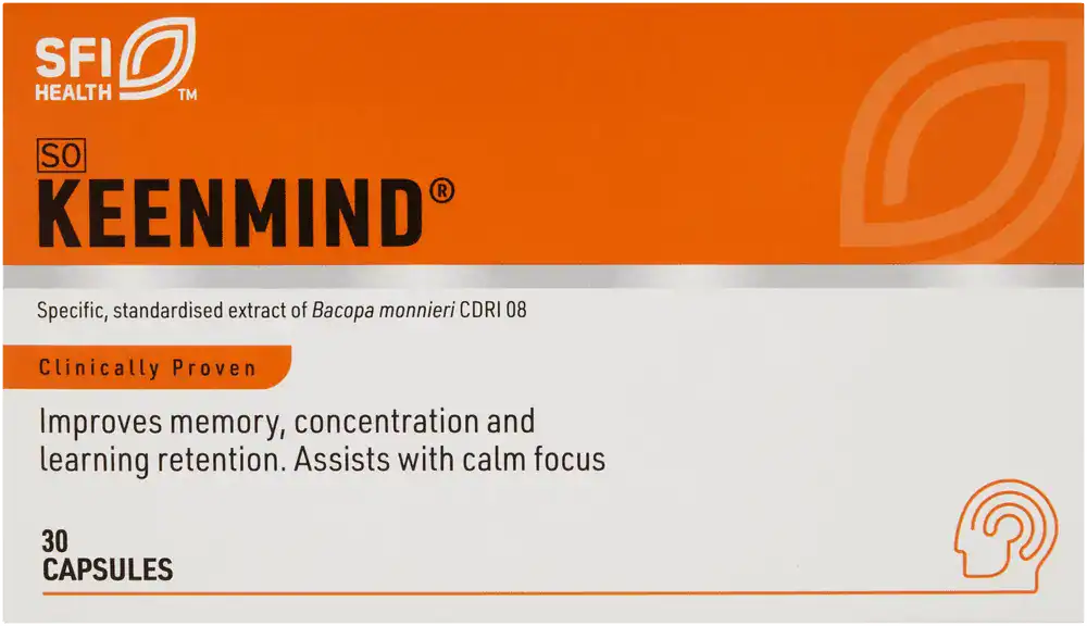 Flordis 160mg Keenmind Capsules 30s