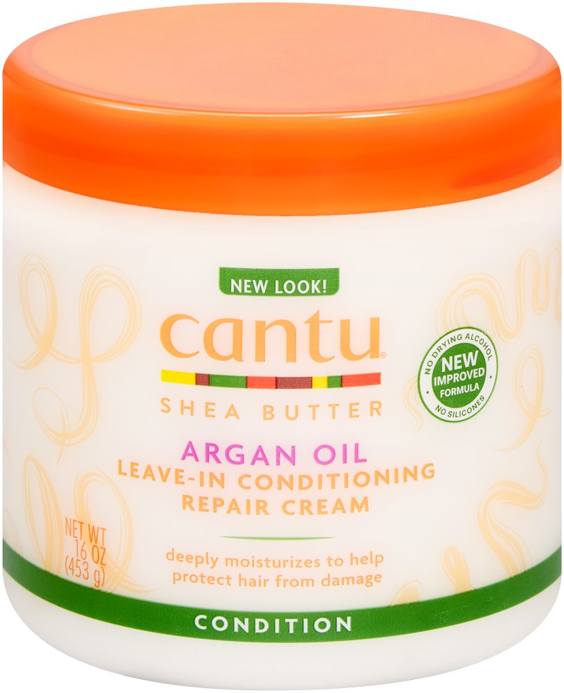 Cantu Shea Butter Argan Oil Leave-In Conditioning Repair Cream 453g