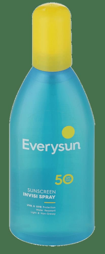Everysun SPF50 SPF 50 Sunscreen Invisi Spray 200ml