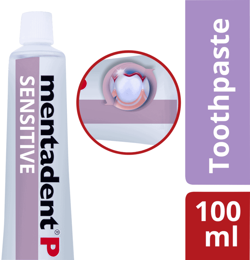 Mentadent P Sensitive Fluoride Toothpaste 100ml