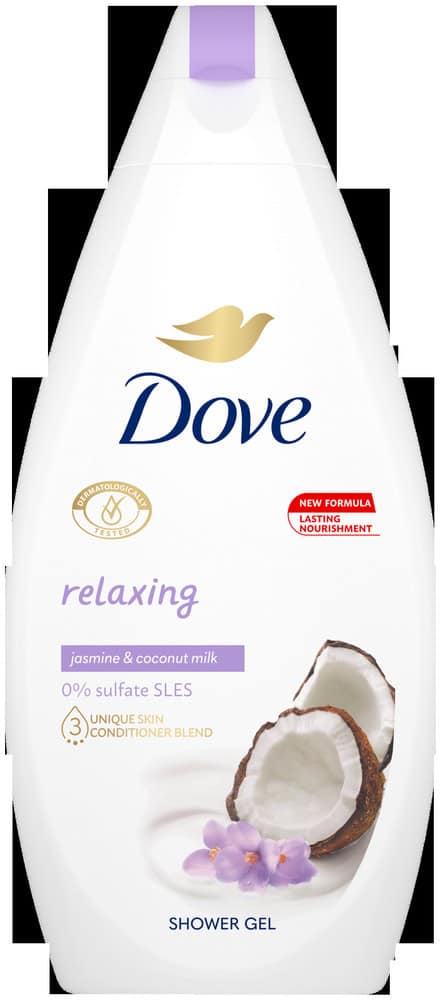 Dove Jasmine Petal and Coconut Milk Relaxing Shower Gel 450ml