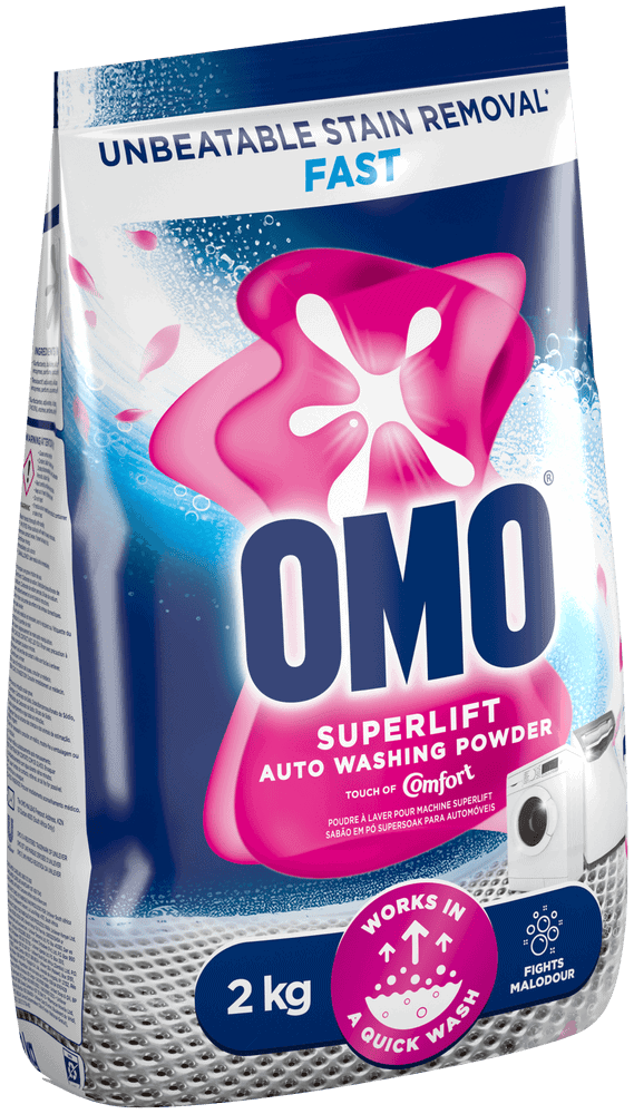 OMO Superlift Auto Washing Powder with Touch of Comfort 2kg