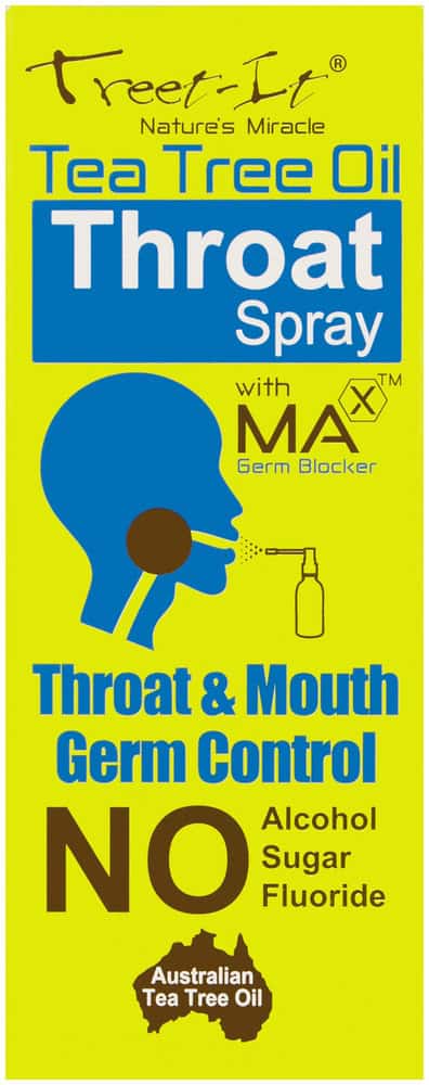 Treet-it Tea Tree Oil Throat Spray 30ml