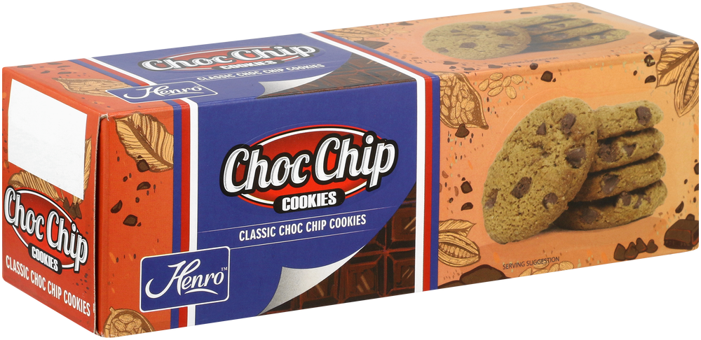 Henro Classic Choc Chip Cookies 160g
