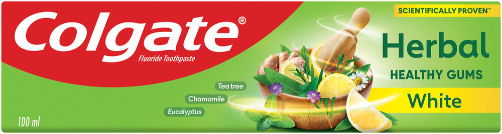 Colgate Herbal White Fluoride Toothpaste 100ml
