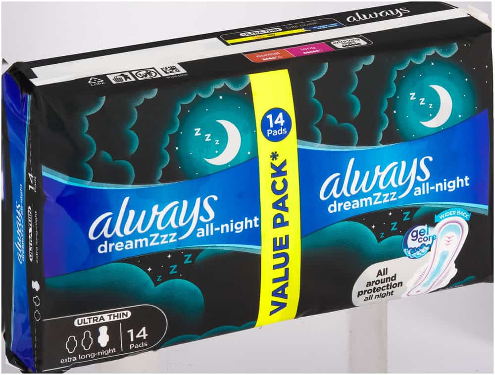 Always Dreamzzz Extra Long All-Night Ultra Thin Sanitary Pads 14pk