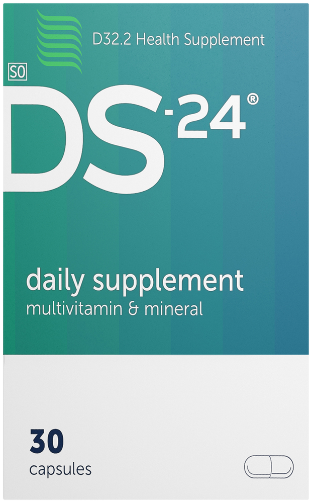 Ds-24 Daily Multivitamin & Mineral Supplement Capsules 30pk