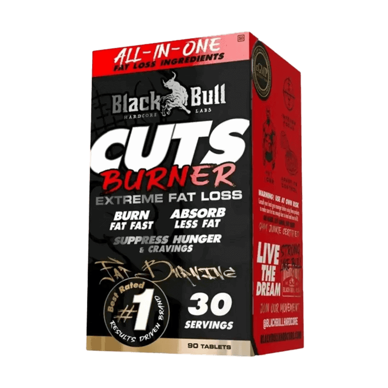 Black Bull CUTS BURNER 90CAPS