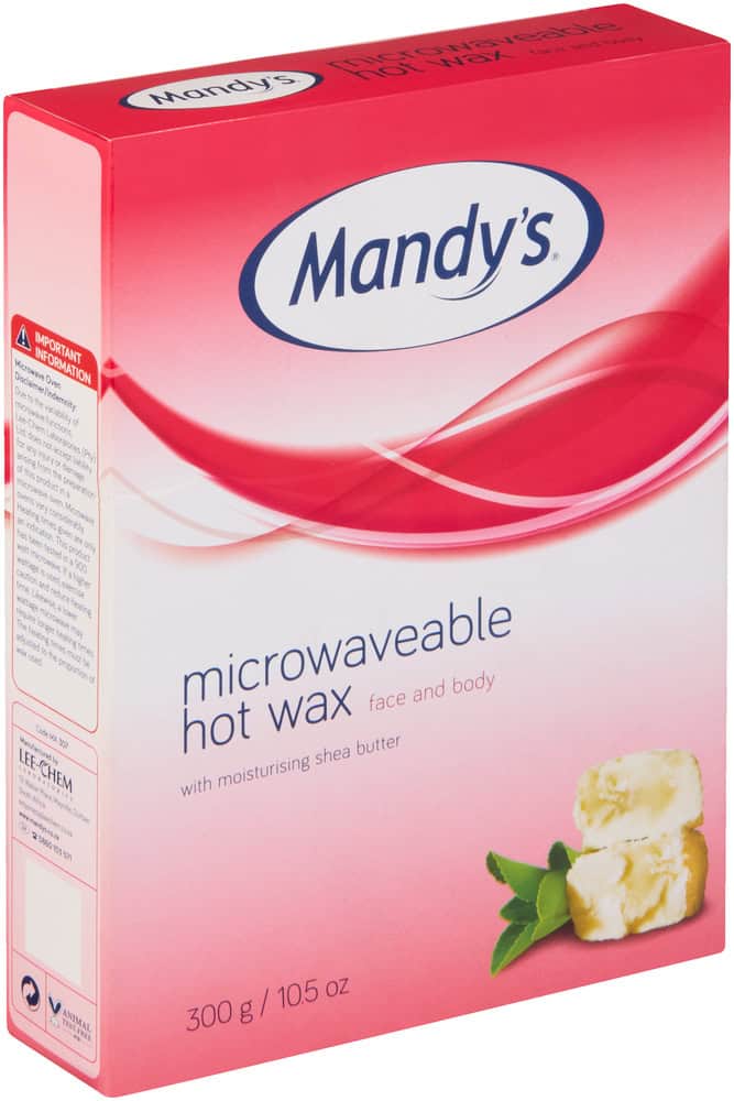 Mandy's Microwavable Hot Wax for Legs and Body 300g