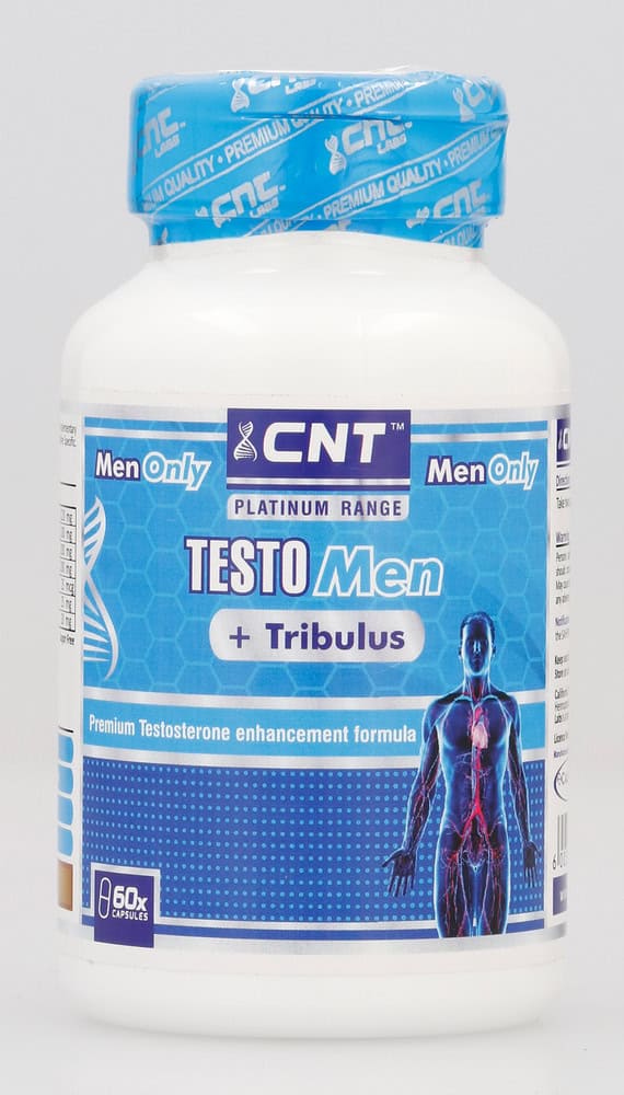 CNT Platinum Range Testo Men + Tribulus Capsules 60pk