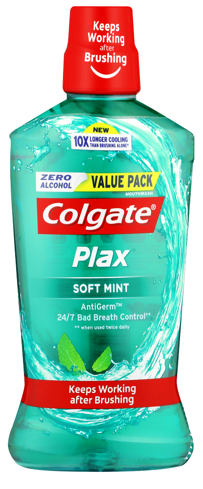 Colgate Plax Soft Mint Mouthwash 750ml