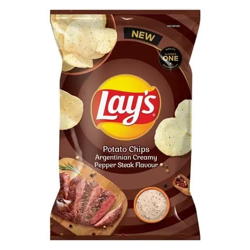 Lay's LAYS ARGENTINIAN CREAMY PEPPER STEAK 110