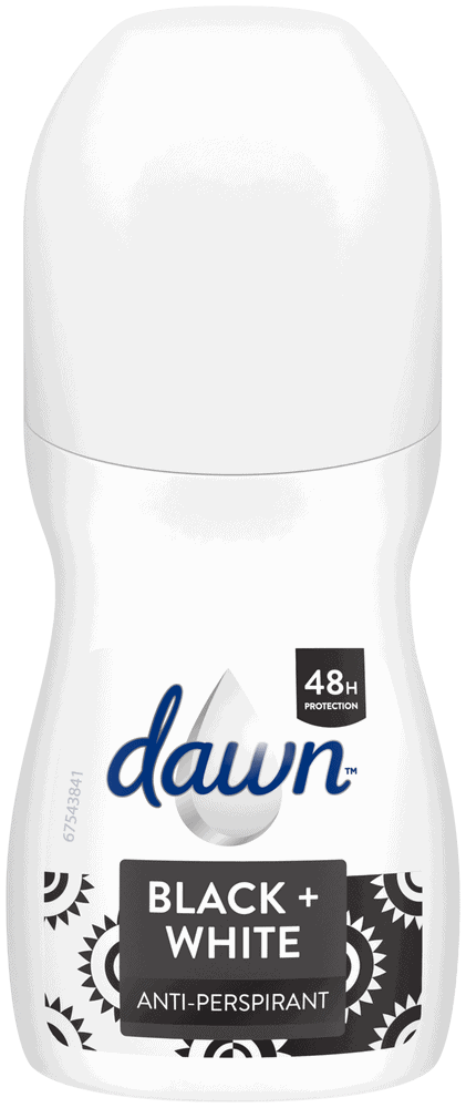Dawn Black and White Antiperspirant Roll-On Deodorant 45ml
