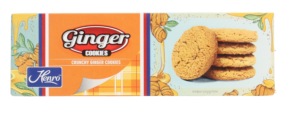 Henro Crunchy Ginger Cookies 175g