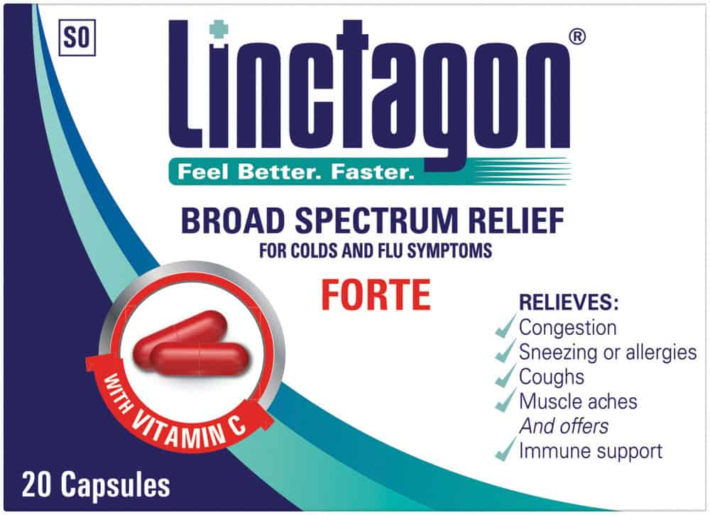 Linctagon Broad Spectrum Relief Capsules 20pk