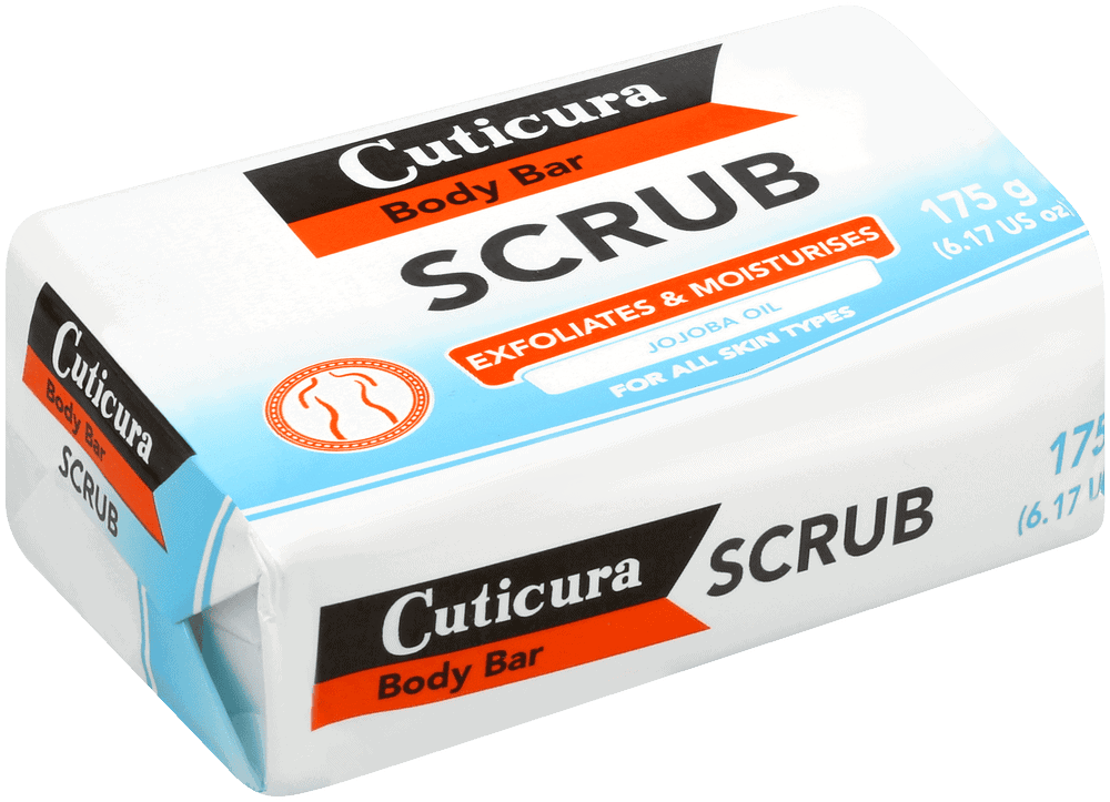 Cuticura Scrub Body Bar 175g