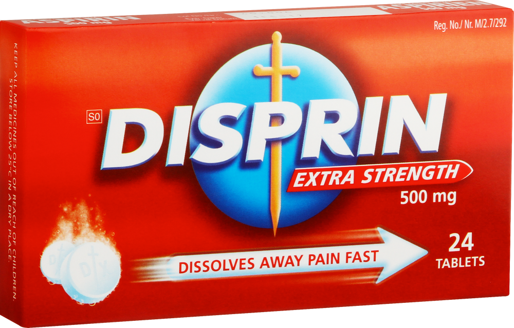 Disprin Extra Strength Pain Relief Tablets 24pk