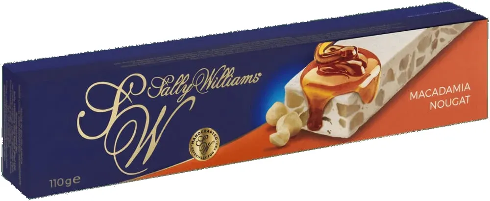 Sally WILLIAMS NOUGAT MACADAMIA 110G