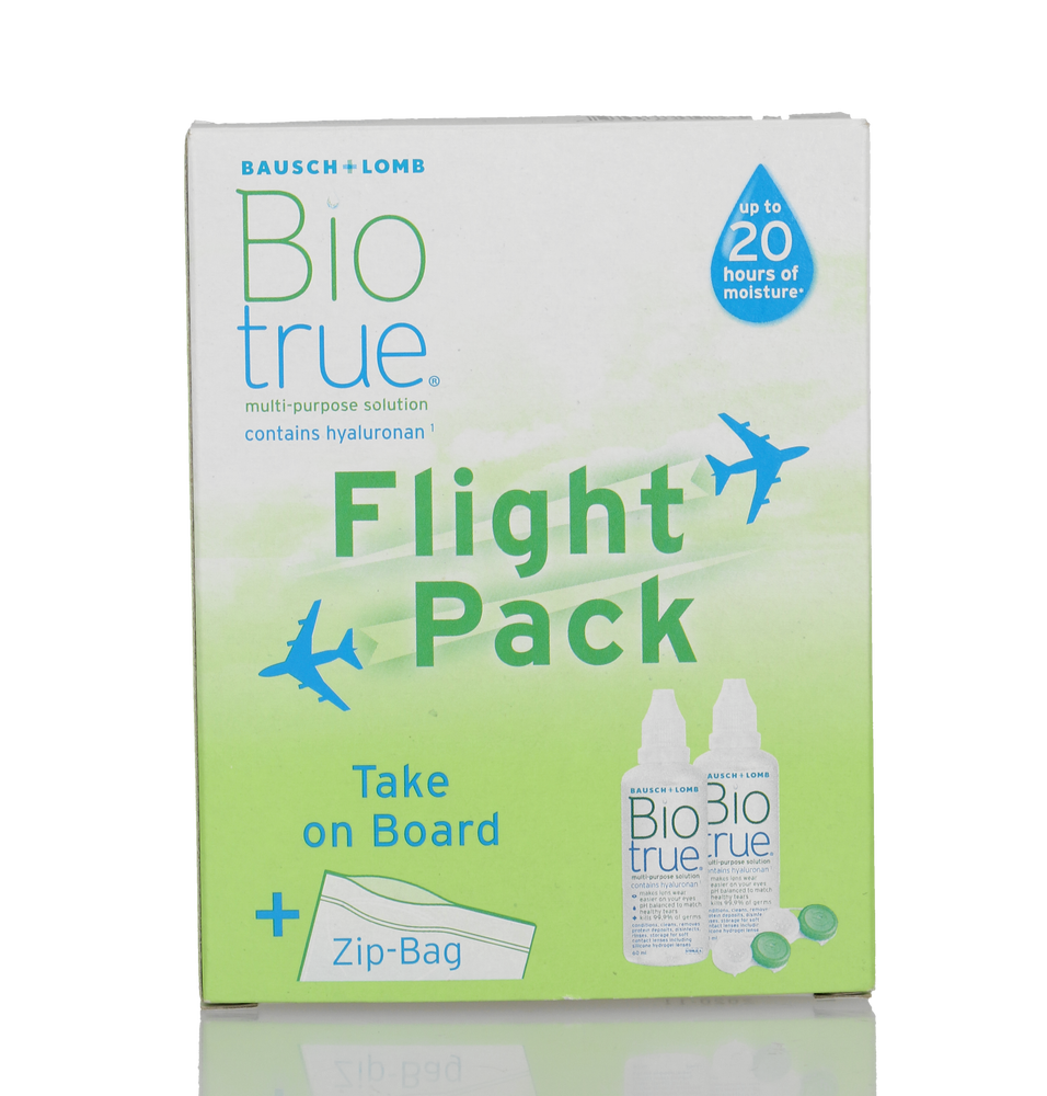 Biotrue Multi-Purpose Solution Flight Pack 4pc
