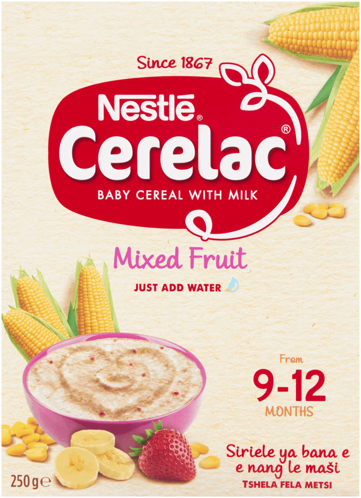 Nestlé Cerelac Mixed Fruit Baby Cereal with Milk 250g